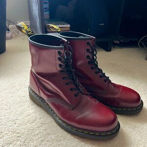 Red Dr. Marten’s